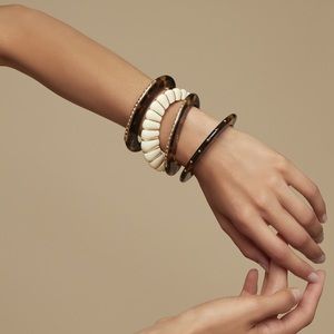 GAS Bijoux Cyclade Bracelet Gold/Ivory